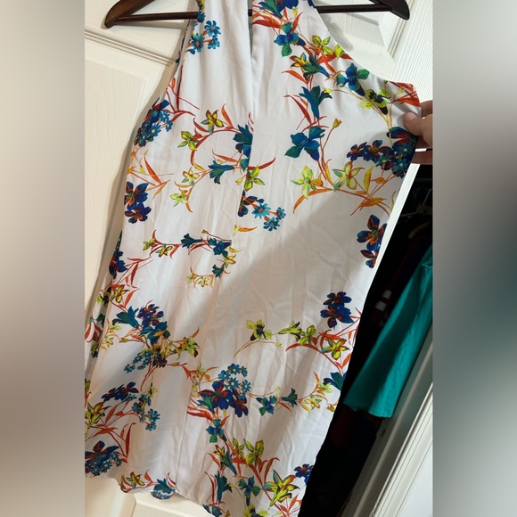 White floral dress by Worthington with pockets - Picture 8 of 8